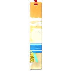 Vector Graphic Clipart Beach House Large Book Marks by Sarkoni