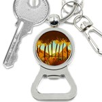 Mountains Fall Flowers Bottle Opener Key Chain Front