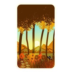 Mountains Fall Flowers Memory Card Reader (rectangular) by Sarkoni