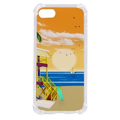 Vector Graphic Clipart Beach House Iphone Se by Sarkoni