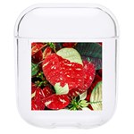 Poinsettia Christmas Star Plant Hard PC AirPods 1/2 Case Front