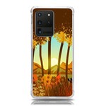 Mountains Fall Flowers Samsung Galaxy S20 Ultra 6.9 Inch TPU UV Case Front