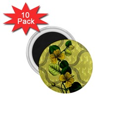 Flower Blossom 1 75  Magnets (10 Pack)  by Sarkoni