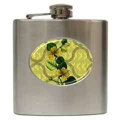 Flower Blossom Hip Flask (6 Oz) by Sarkoni