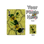 Flower Blossom Playing Cards 54 Designs (Mini) Front - Spade2