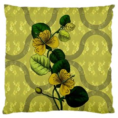 Flower Blossom Large Cushion Case (one Side) by Sarkoni