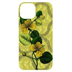 Flower Blossom Iphone 14 Black Uv Print Case by Sarkoni