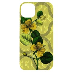 Flower Blossom Iphone 14 Plus Black Uv Print Case by Sarkoni