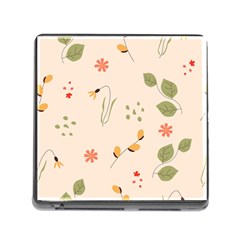 Spring Art Floral Pattern Design Memory Card Reader (square 5 Slot) by Sarkoni