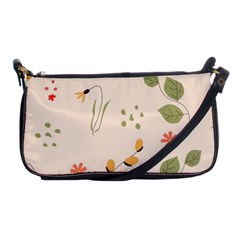 Spring Art Floral Pattern Design Shoulder Clutch Bag by Sarkoni