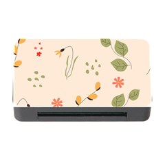 Spring Art Floral Pattern Design Memory Card Reader With Cf by Sarkoni