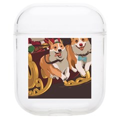 Christmas Santa Claus Dog Sled Soft Tpu Airpods 1/2 Case by Sarkoni