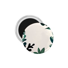 Leaves Plants Foliage Border 1.75  Magnets