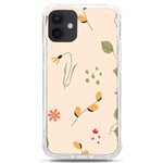 Spring Art Floral Pattern Design iPhone 12 mini TPU UV Print Case	 Front