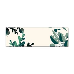 Leaves Plants Foliage Border Sticker (Bumper)