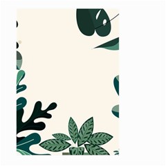 Leaves Plants Foliage Border Large Garden Flag (Two Sides)