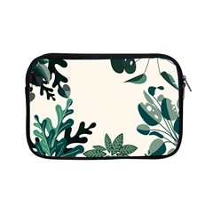 Leaves Plants Foliage Border Apple Ipad Mini Zipper Cases by Sarkoni