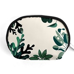 Leaves Plants Foliage Border Accessory Pouch (Medium)