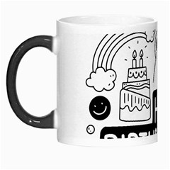 Happy Birthday Celebration Party Morph Mug by Sarkoni