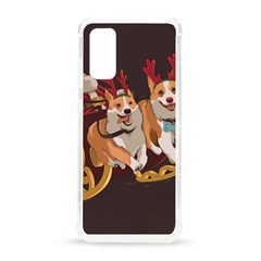 Christmas Santa Claus Dog Sled Samsung Galaxy S20 6 2 Inch Tpu Uv Case by Sarkoni