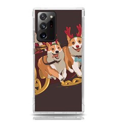 Christmas Santa Claus Dog Sled Samsung Galaxy Note 20 Ultra Tpu Uv Case by Sarkoni