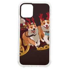 Christmas Santa Claus Dog Sled Iphone 12 Mini Tpu Uv Print Case	 by Sarkoni