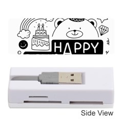 Happy Birthday Celebration Party Memory Card Reader (stick) by Sarkoni