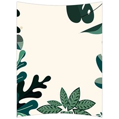 Leaves Plants Foliage Border Back Support Cushion