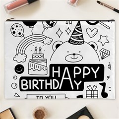 Happy Birthday Celebration Party Cosmetic Bag (xxxl) by Sarkoni