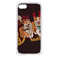 Christmas Santa Claus Dog Sled Iphone Se by Sarkoni