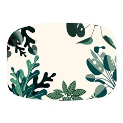 Leaves Plants Foliage Border Mini Square Pill Box