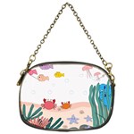 Cartoon Marine Life Marine Drawing Chain Purse (One Side) Front