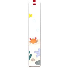 Cartoon Marine Life Marine Drawing Large Book Marks by Sarkoni