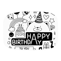 Happy Birthday Celebration Party Mini Square Pill Box by Sarkoni