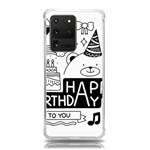 Happy Birthday Celebration Party Samsung Galaxy S20 Ultra 6.9 Inch TPU UV Case Front