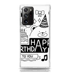 Happy Birthday Celebration Party Samsung Galaxy Note 20 Ultra Tpu Uv Case by Sarkoni