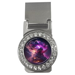 Cloud Heaven Storm Chaos Purple Money Clips (cz)  by Sarkoni