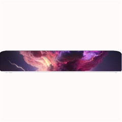 Cloud Heaven Storm Chaos Purple Small Bar Mat by Sarkoni