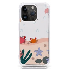 Cartoon Marine Life Marine Drawing Iphone 14 Pro Tpu Uv Print Case by Sarkoni