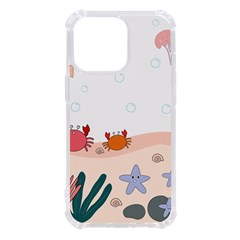 Cartoon Marine Life Marine Drawing Iphone 13 Pro Tpu Uv Print Case by Sarkoni