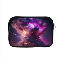 Cloud Heaven Storm Chaos Purple Apple Macbook Pro 15  Zipper Case by Sarkoni