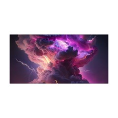 Cloud Heaven Storm Chaos Purple Yoga Headband by Sarkoni