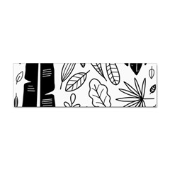 Leaves Plants Doodle Drawing Sticker (bumper) by Sarkoni