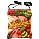 Fruit Snack Diet Bio Food Healthy Shoulder Sling Bag Front