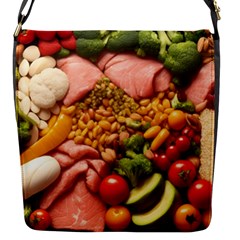 Fruit Snack Diet Bio Food Healthy Flap Closure Messenger Bag (s) by Sarkoni