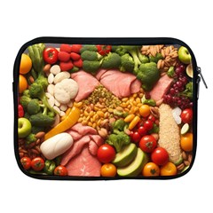 Fruit Snack Diet Bio Food Healthy Apple Ipad 2/3/4 Zipper Cases by Sarkoni