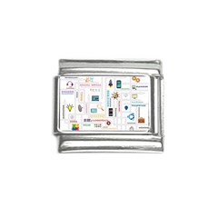 Illustrations Startup Business Organization Italian Charm (9mm) by Sarkoni