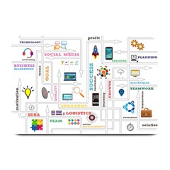 Illustrations Startup Business Organization Plate Mats by Sarkoni