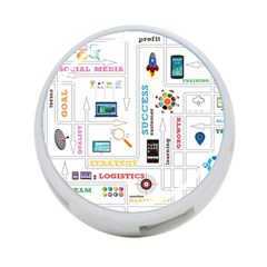 Illustrations Startup Business Organization 4-port Usb Hub (two Sides) by Sarkoni