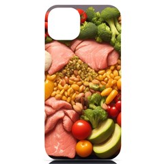 Fruit Snack Diet Bio Food Healthy Iphone 14 Plus Black Uv Print Case by Sarkoni